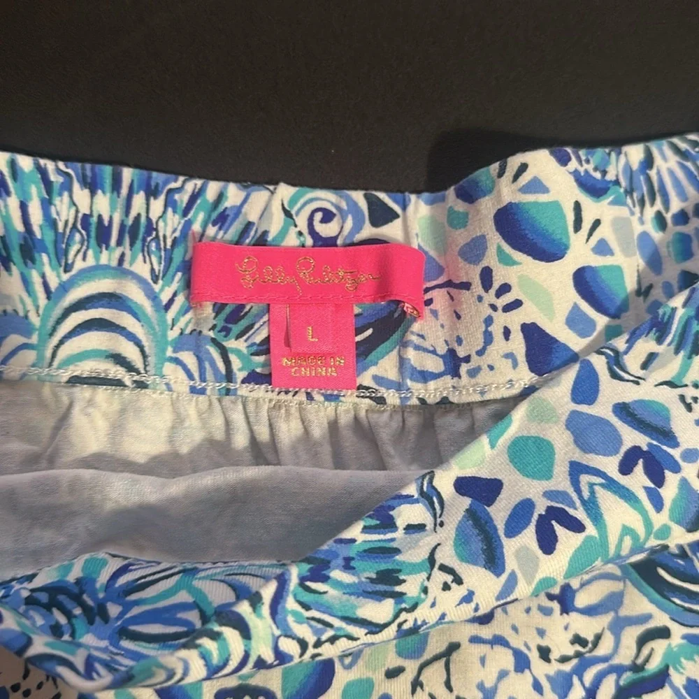Lilly Pulitzer Women’s Jacey Skirt Call My Shell size large - Picture 2 of 3